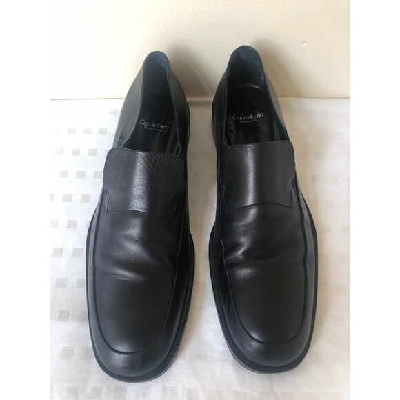Calvin Klein Collection black leather loafer made in italy size US 11 main image 11